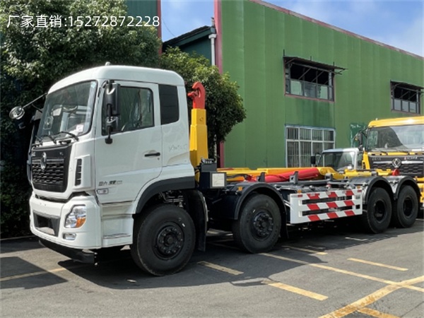 東風(fēng)天龍30噸勾臂式垃圾車